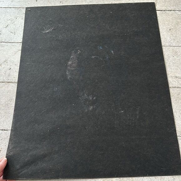 Vintage 82 Gerald Scarfe Pink Floyd The Wall Painting On Felted Fabric - Picture 6 of 6